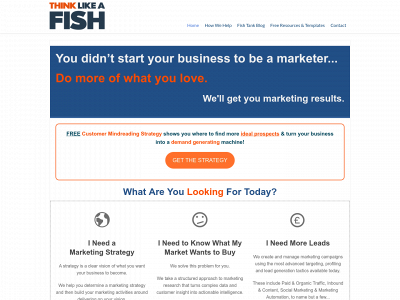thinklikeafish.co.uk snapshot