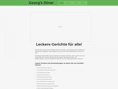 georgs-diner.de snapshot