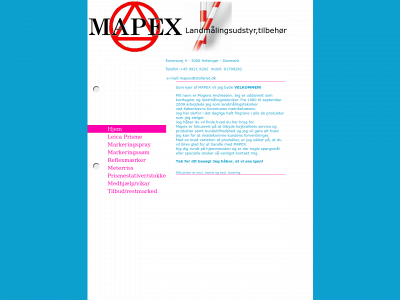mapex.dk snapshot