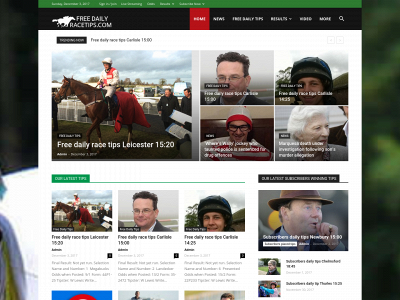 www.freedailyracetips.com snapshot