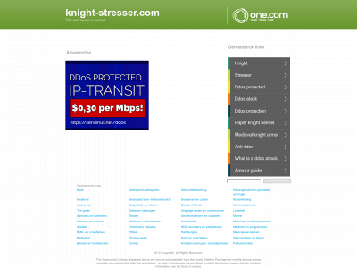 knight-stresser.com snapshot