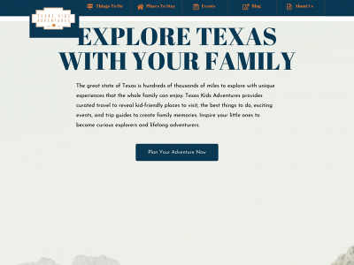 texaskidsadventures.com snapshot