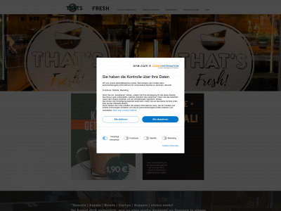 thatsfresh.de snapshot