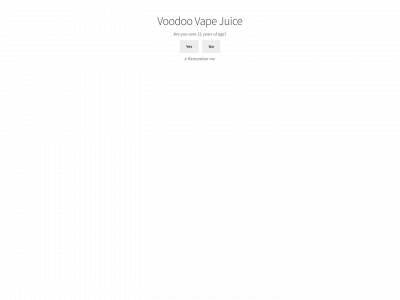 voodoovapejuice.com snapshot