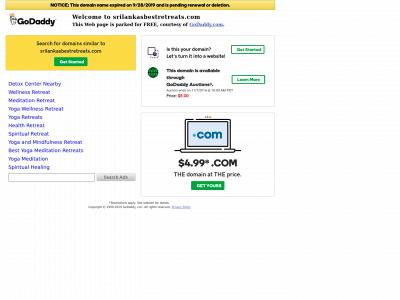 srilankasbestretreats.com snapshot