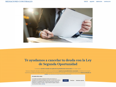 mediacionesconcursales.es snapshot