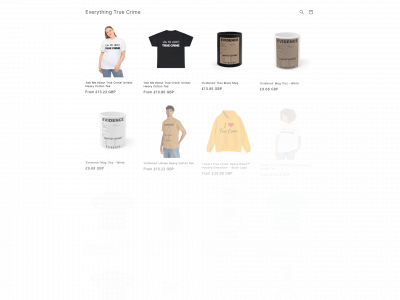 truecrimestock.com snapshot