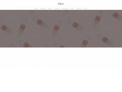 www.elandcohairstudio.com snapshot