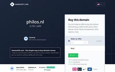 philos.nl snapshot