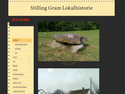 stillinggramhistorie.dk snapshot