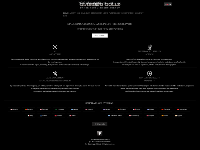 diamonddolls-agency.com snapshot
