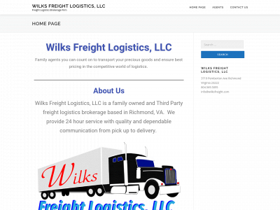 wilksfreight.com snapshot