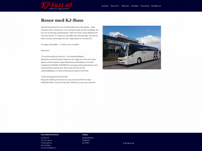 kjbuss.se snapshot