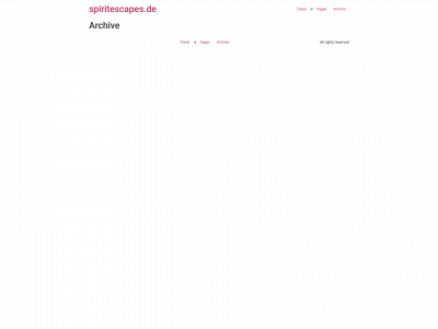 spiritescapes.de snapshot