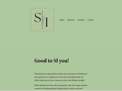 si-styling.nl snapshot