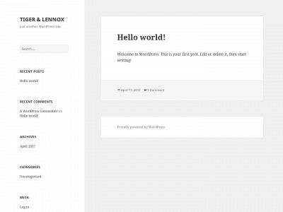 tigerandlennox.com snapshot