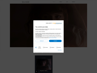 lenaminder.com snapshot