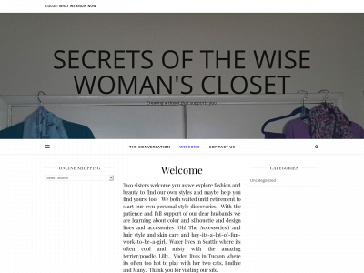 secretsofthewisewomanscloset.com snapshot