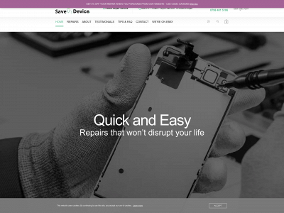 savemydevice.co.uk snapshot