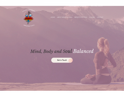 amazingyoga.me snapshot