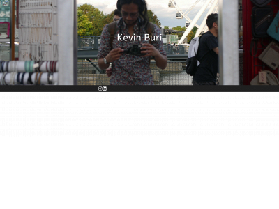 kevinburi.com snapshot