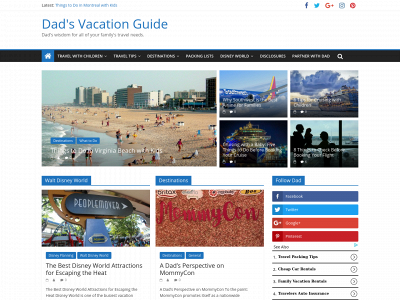 dadsvacationguide.com snapshot