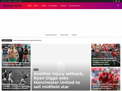 sports-nova.com snapshot