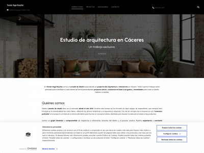 www.tomasvega-architect.com snapshot