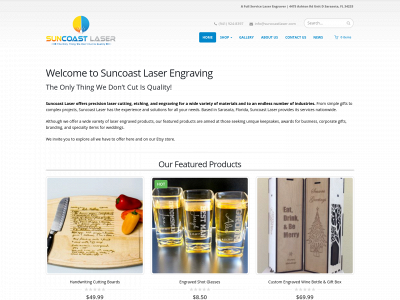 suncoastlaser.com snapshot