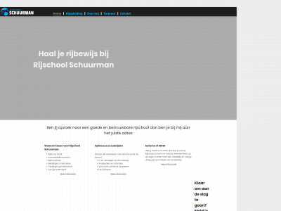 rijschoolschuurman.nl snapshot