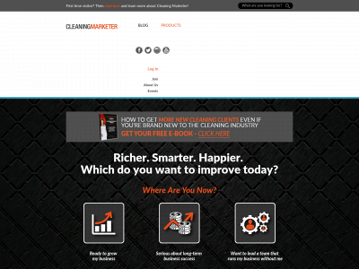 cleaningmarketer.com snapshot