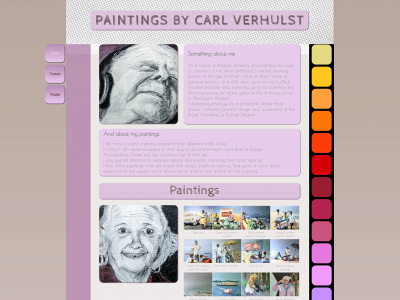 carlverhulstpaintings.com snapshot