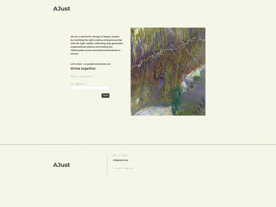 ajust.org snapshot