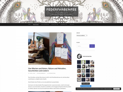 federfarbenfee.de snapshot