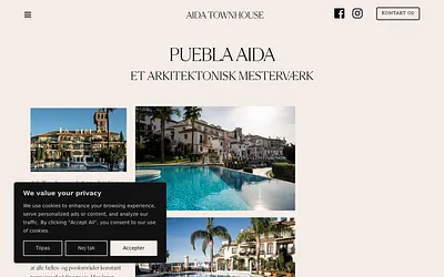 aidatownhouse.dk snapshot