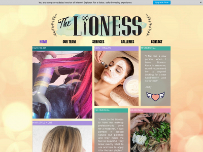 askthelioness.com snapshot