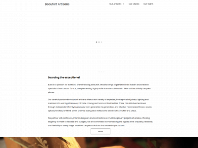 beaufortartisans.com snapshot
