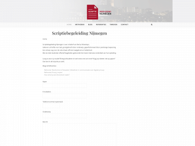 scriptiebegeleidingnijmegen.nl snapshot