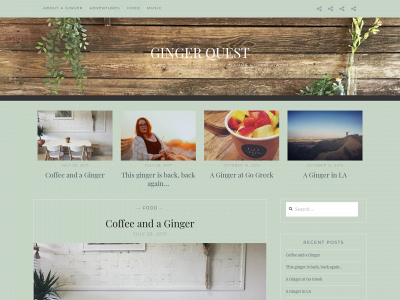 gingerquest.com snapshot