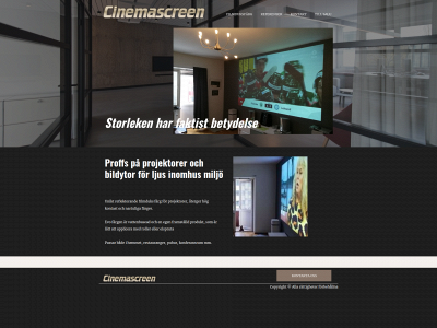 cinemascreen.se snapshot