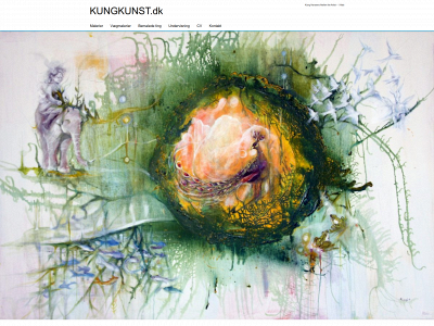 kungkunst.dk snapshot