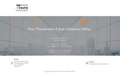 oprechtadvocaten.be snapshot