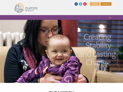 auroraprojectinc.org snapshot