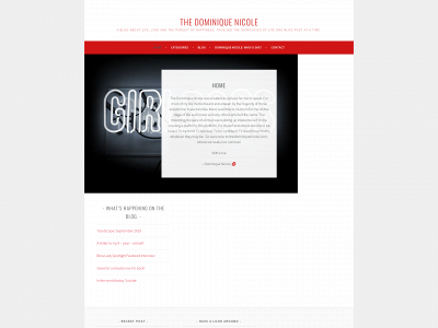 thedominiquenicole.com snapshot