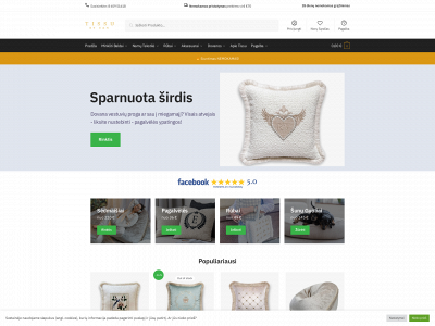 tissu.lt snapshot