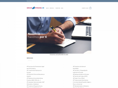 barcelonainternacional.com snapshot
