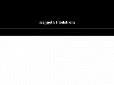 kennethflodstrom.se snapshot