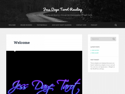 jessdayetarot.com snapshot