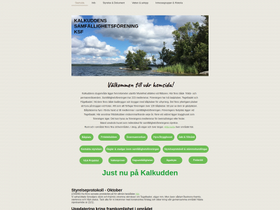 kalkudden.org snapshot