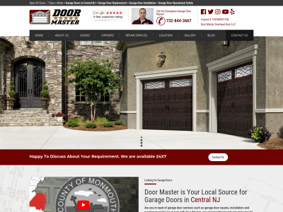 njdoormaster.com snapshot